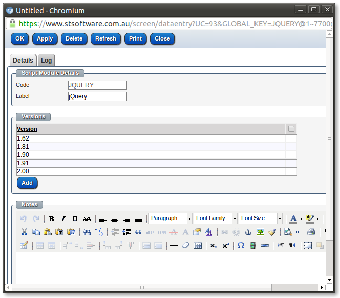 Script Module